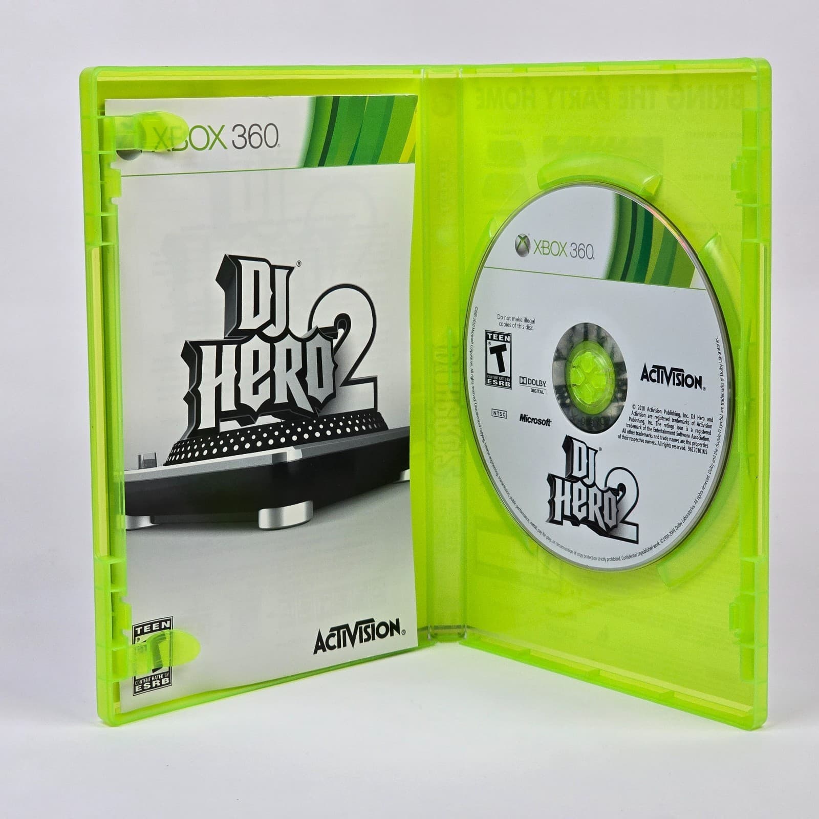 DJ Hero 2 (Xbox 360) CIB COMPLETE - Thumbnail 2