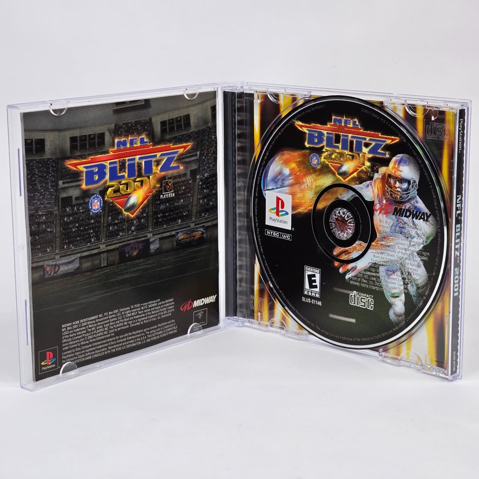 💿REFURBISHED NFL Blitz 2001 (PlayStation 1 PS1) CIB COMPLETE & TESTED 💿 - Thumbnail 2
