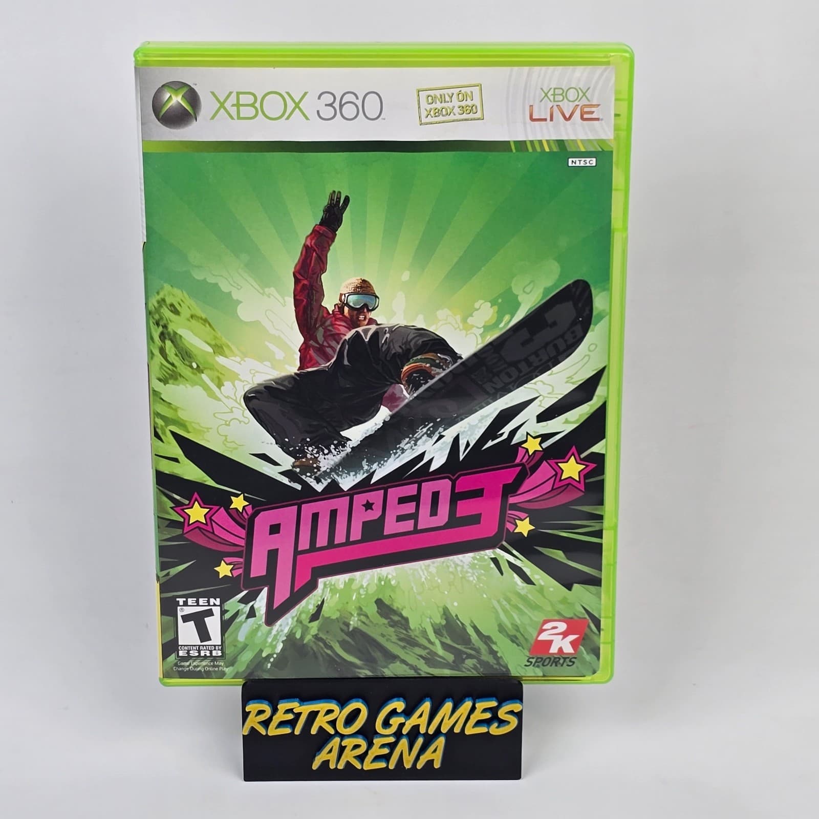 Amped 3 Snowboarding (Xbox 360) CIB COMPLETE