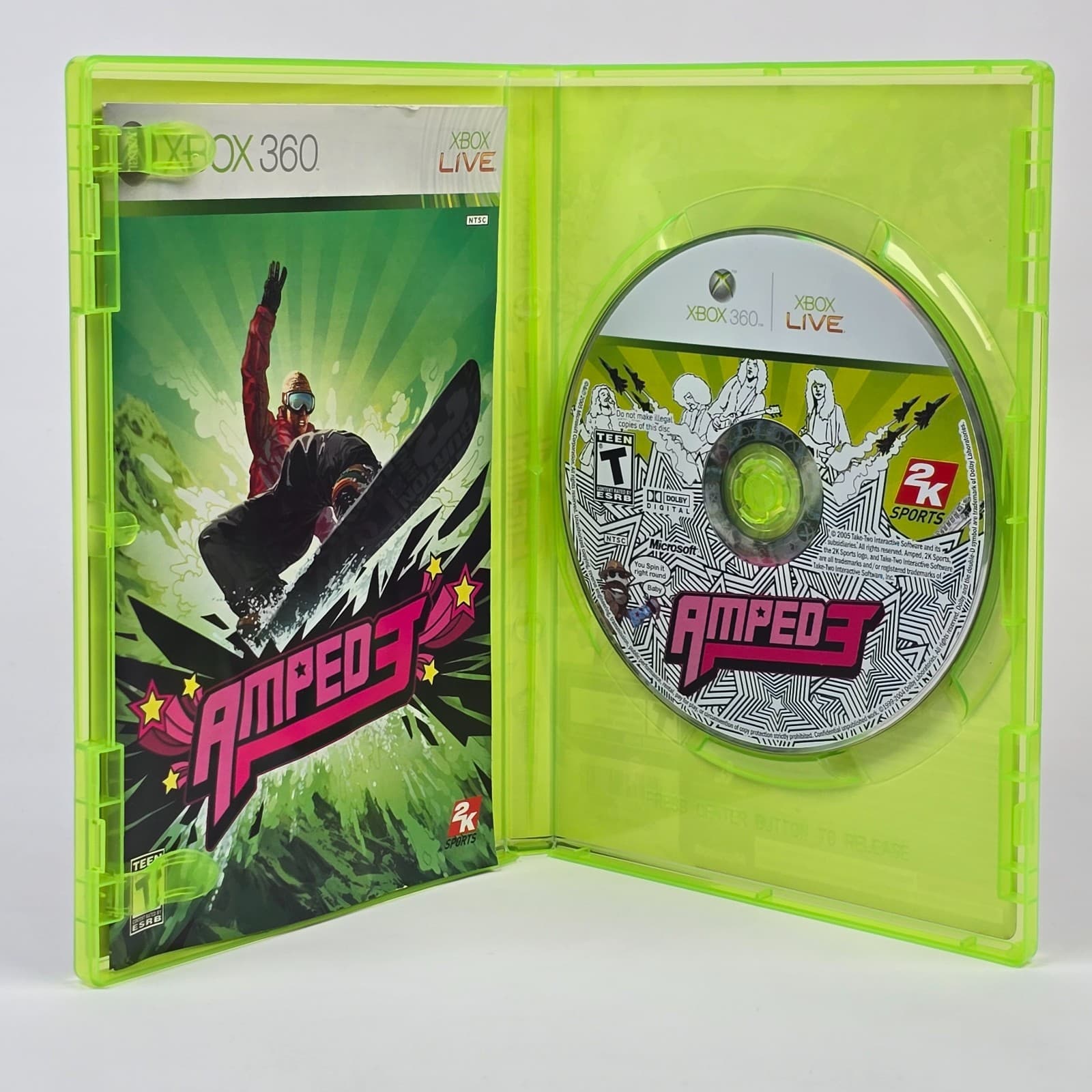 Amped 3 Snowboarding (Xbox 360) CIB COMPLETE - Thumbnail 2