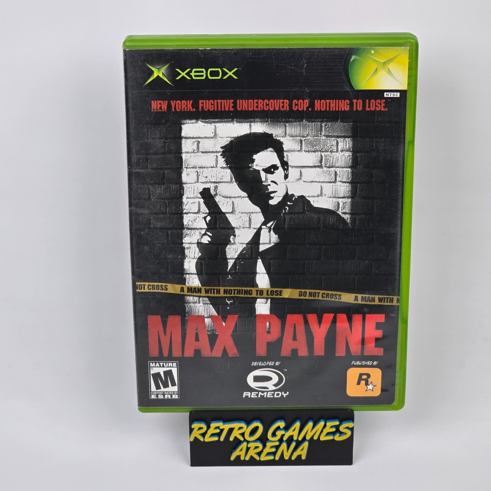 Max Payne (Original Xbox) Black Label CIB COMPLETE