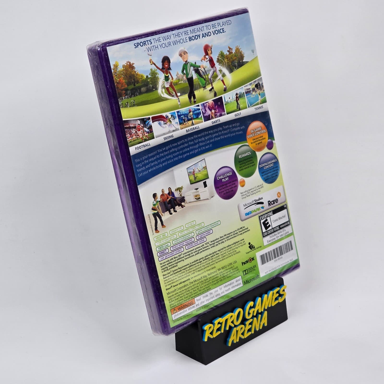 Kinect Sports: Season Two 2 (Xbox 360) BRAND NEW FACTORY SEALED - Thumbnail 2