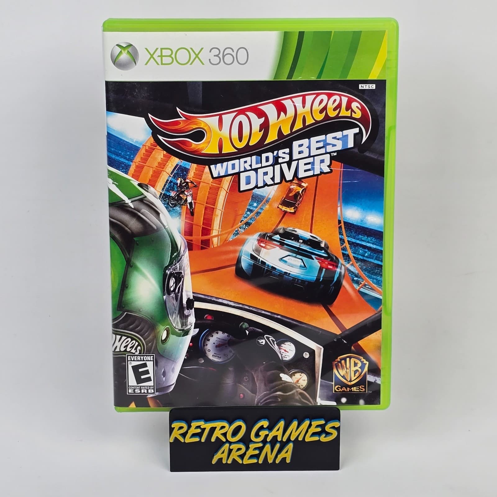 Hot Wheels: World's Best Driver (Xbox 360) CIB COMPLETE