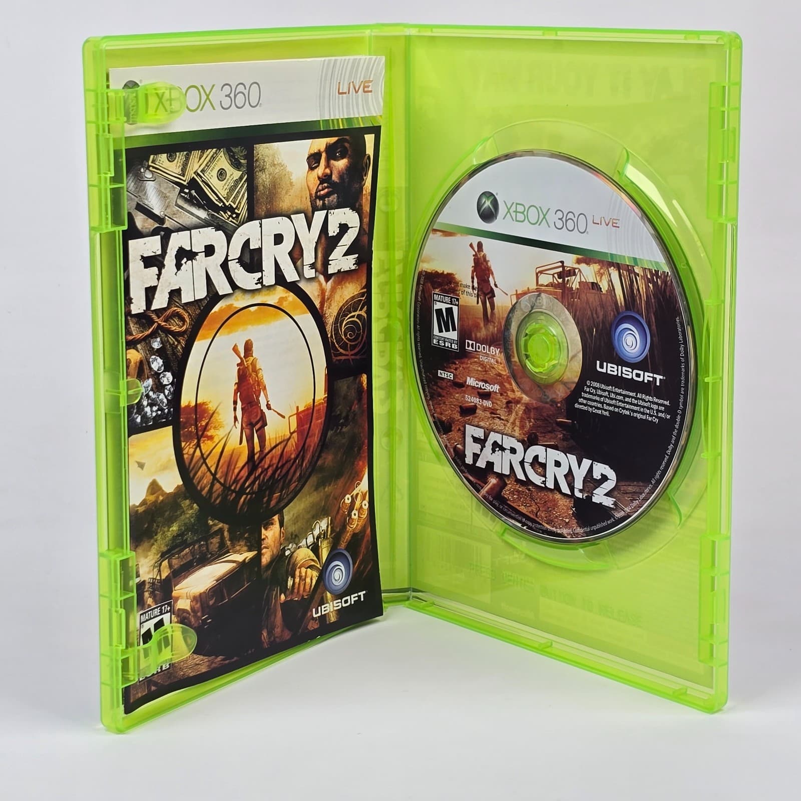Far Cry 2 (Xbox 360) CIB COMPLETE - Thumbnail 2