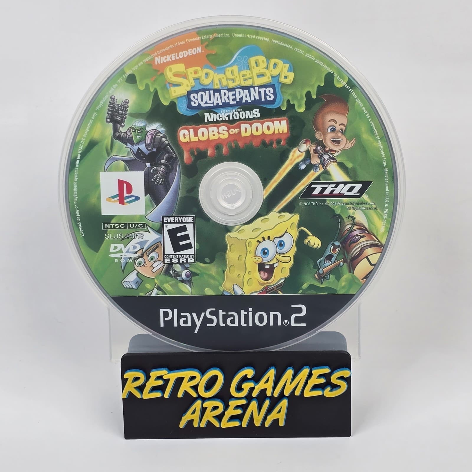 SpongeBob SquarePants: Globs of Doom (PlayStation 2 PS2) Disc