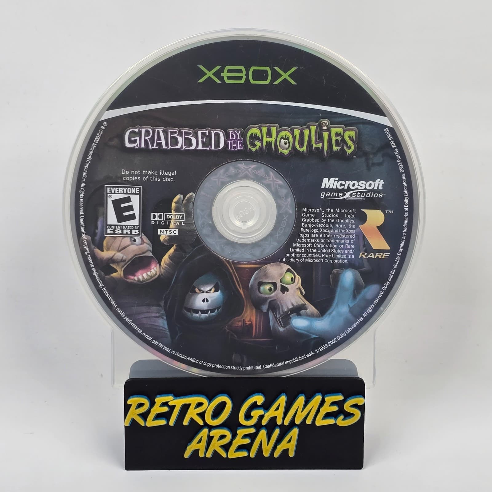 Grabbed by the Ghoulies (Original Xbox) Disc