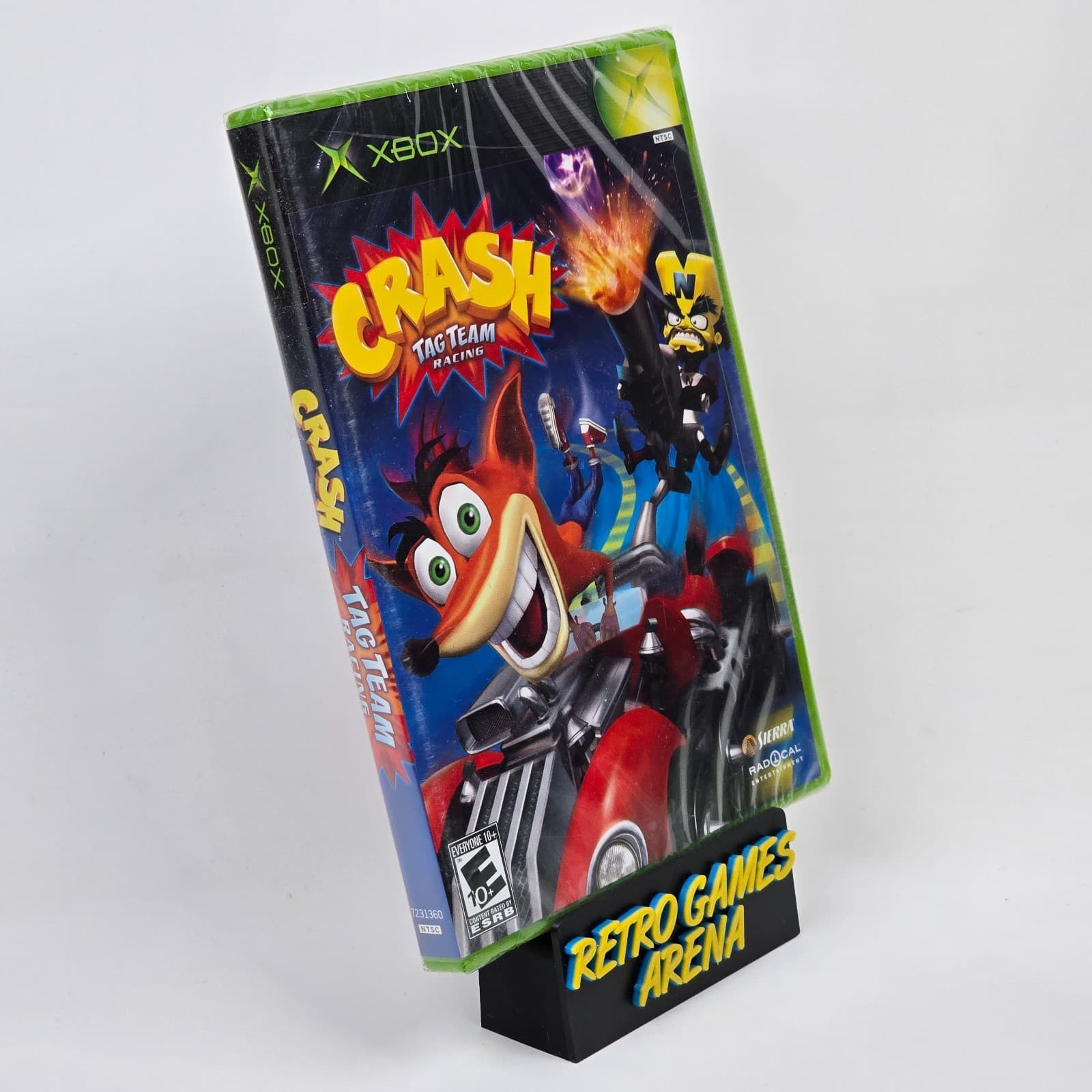 Crash Tag Team Racing - Crash Bandicoot (Original Xbox) BRAND NEW FACTORY SEALED