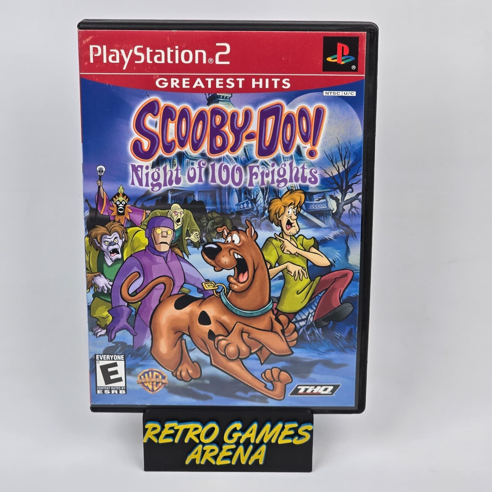 Scooby-Doo! Night of 100 Frights (PlayStation 2 PS2) Greatest Hits CIB COMPLETE