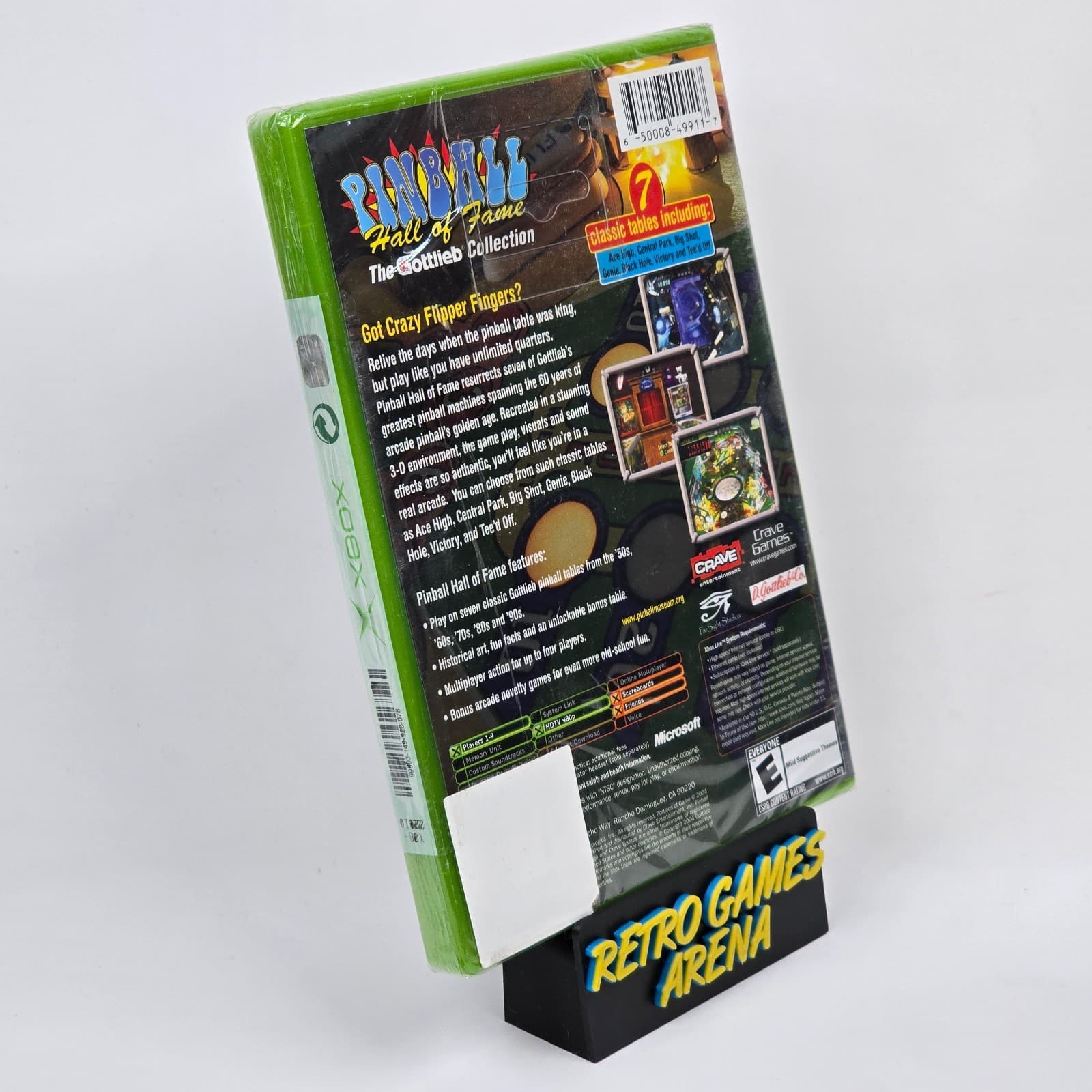 Pinball Hall of Fame: The Gottlieb Collection (Original Xbox) BRAND NEW SEALED - Thumbnail 2