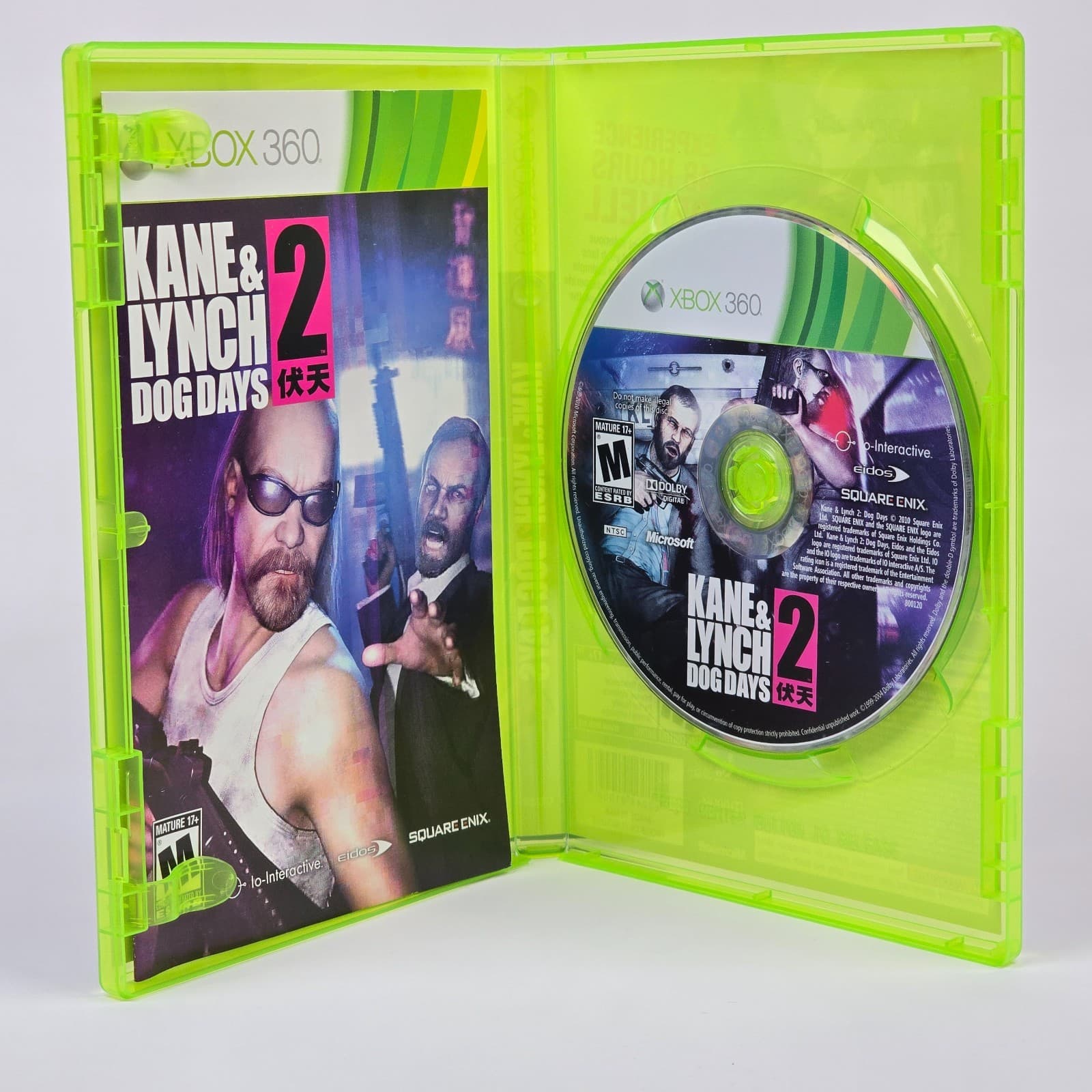 Kane & Lynch 2: Dog Days (Xbox 360) CIB COMPLETE - Thumbnail 2