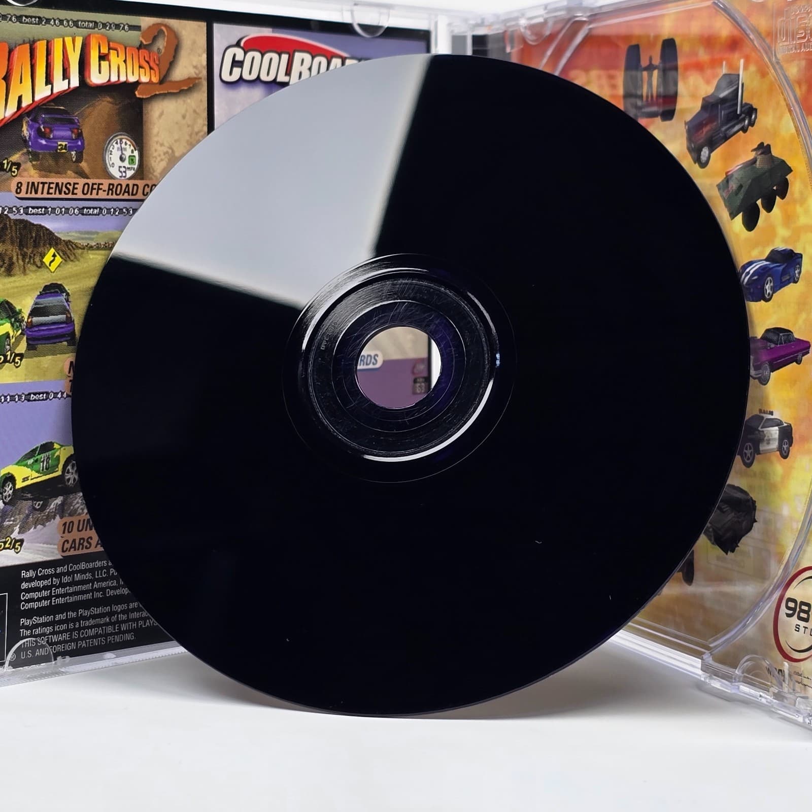 💿REFURBISHED Twisted Metal III 3 (PlayStation 1 PS1) Black Label CIB COMPLETE💿 - Thumbnail 3