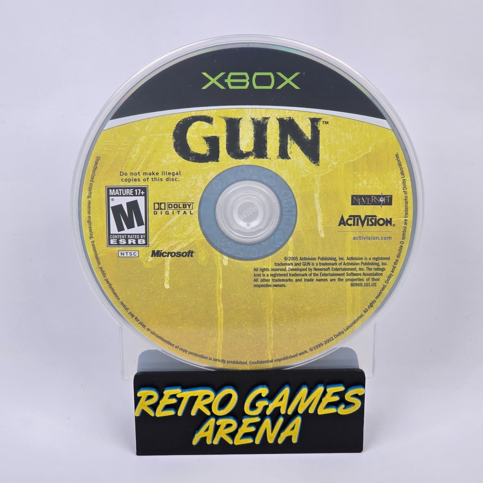 Gun (Original Xbox) Disc