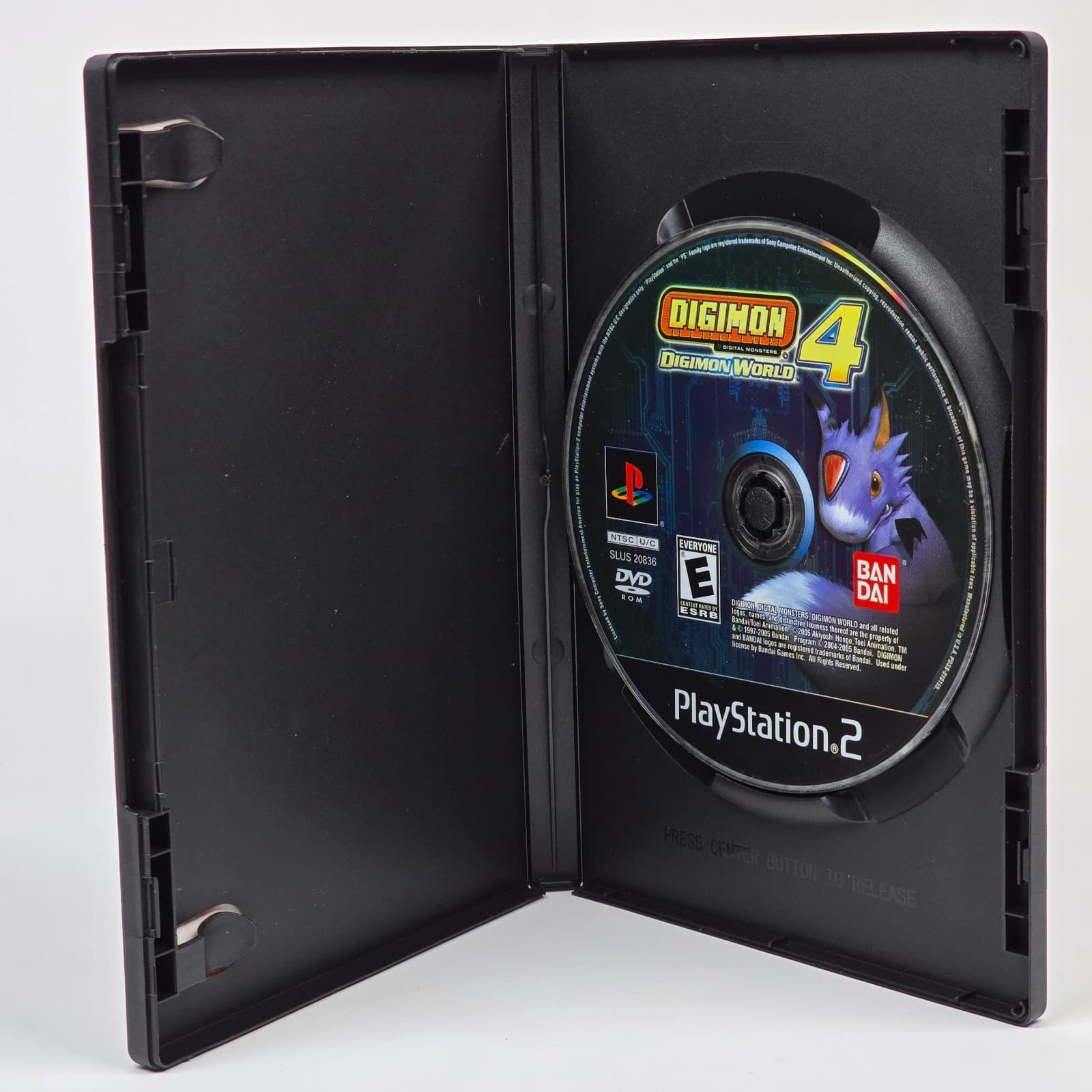 Digimon World 4 (PlayStation 2 PS2) Case & Disc - Thumbnail 2