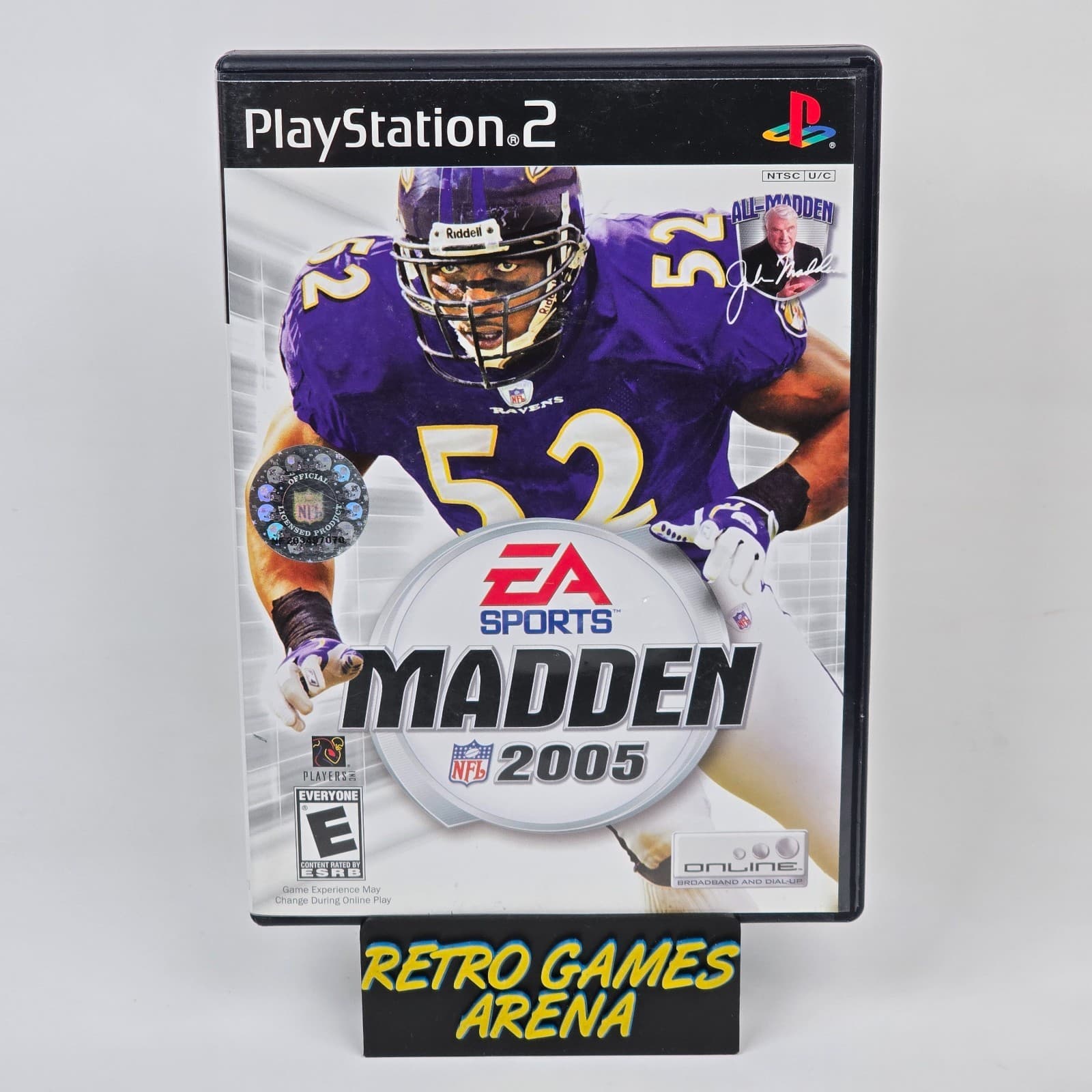 Madden NFL 2005 (PlayStation 2 PS2) Case & Disc