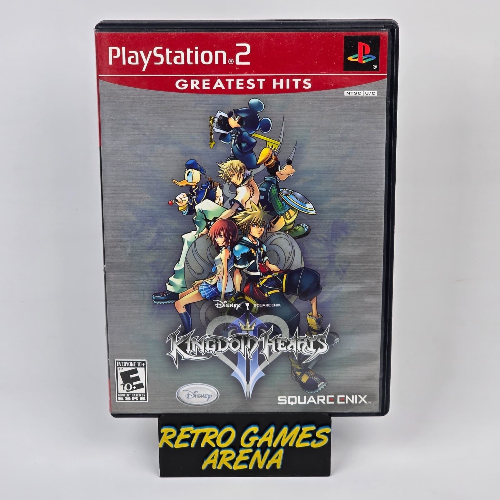 Kingdom Hearts II 2 (PlayStation 2 PS2) Greatest Hits Case & Disc