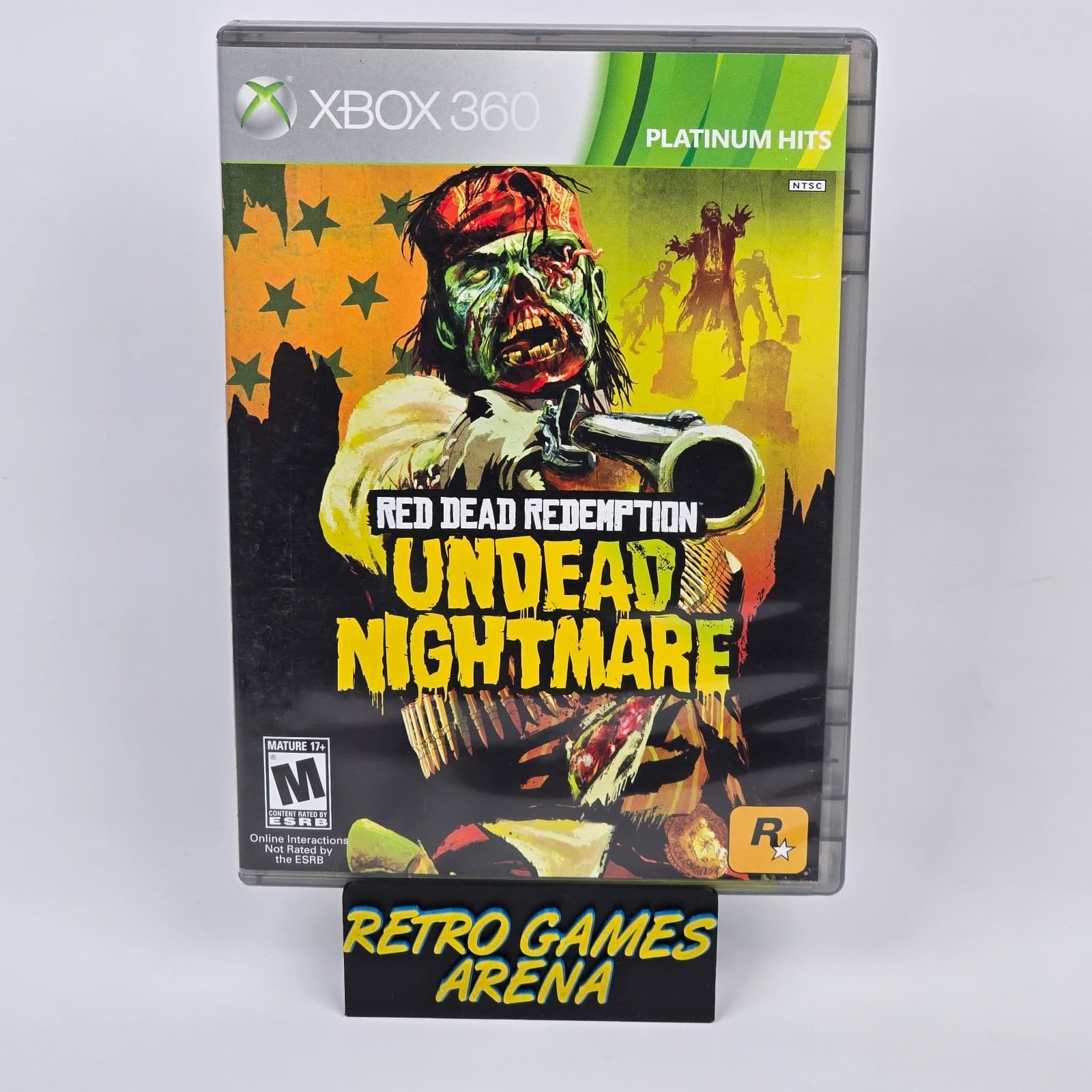 Red Dead Redemption: Undead Nightmare (Xbox 360) Platinum Hits CIB COMPLETE