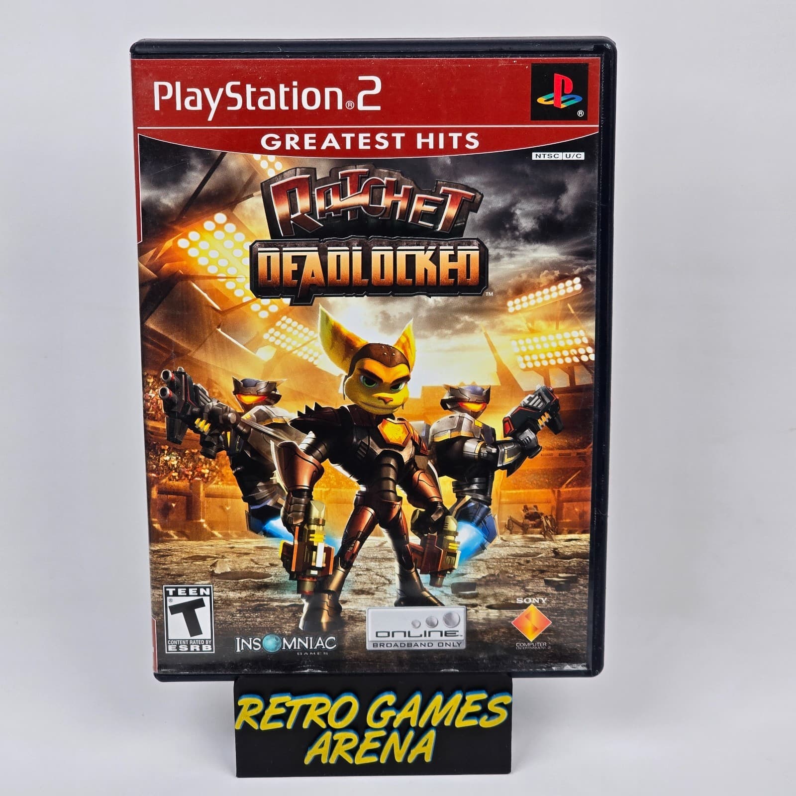 Ratchet: Deadlocked (PlayStation 2 PS2) Greatest Hits CIB COMPLETE