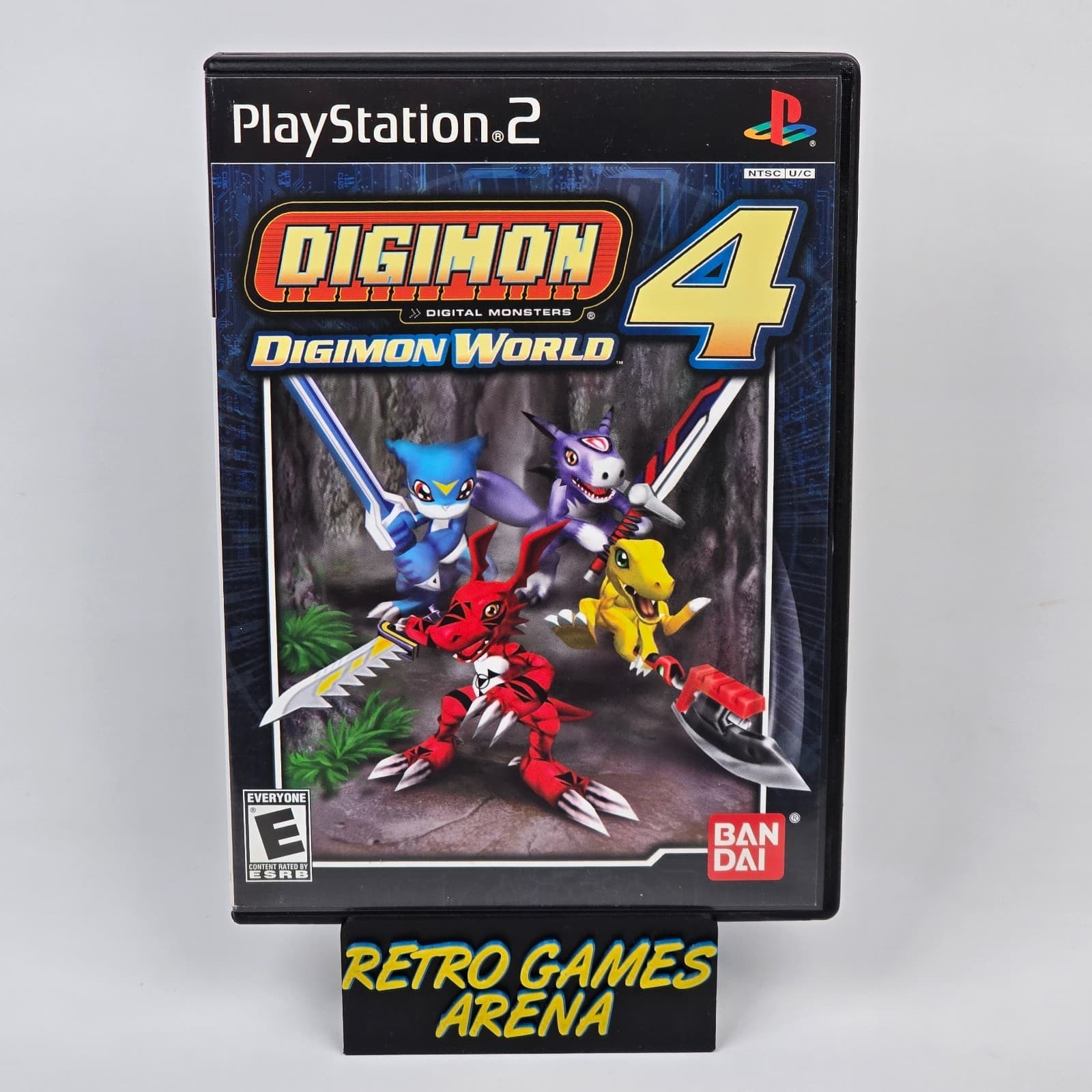 Digimon World 4 (PlayStation 2 PS2) Case & Disc