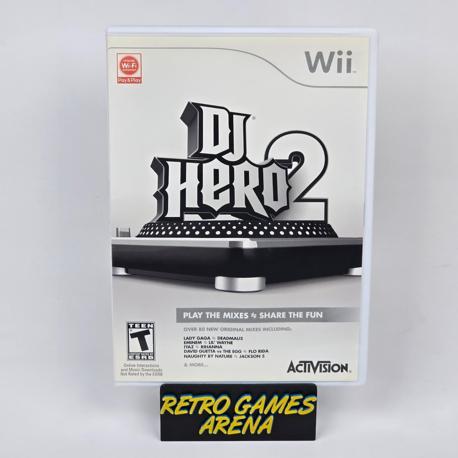 DJ Hero 2 (Nintendo Wii) CIB COMPLETE