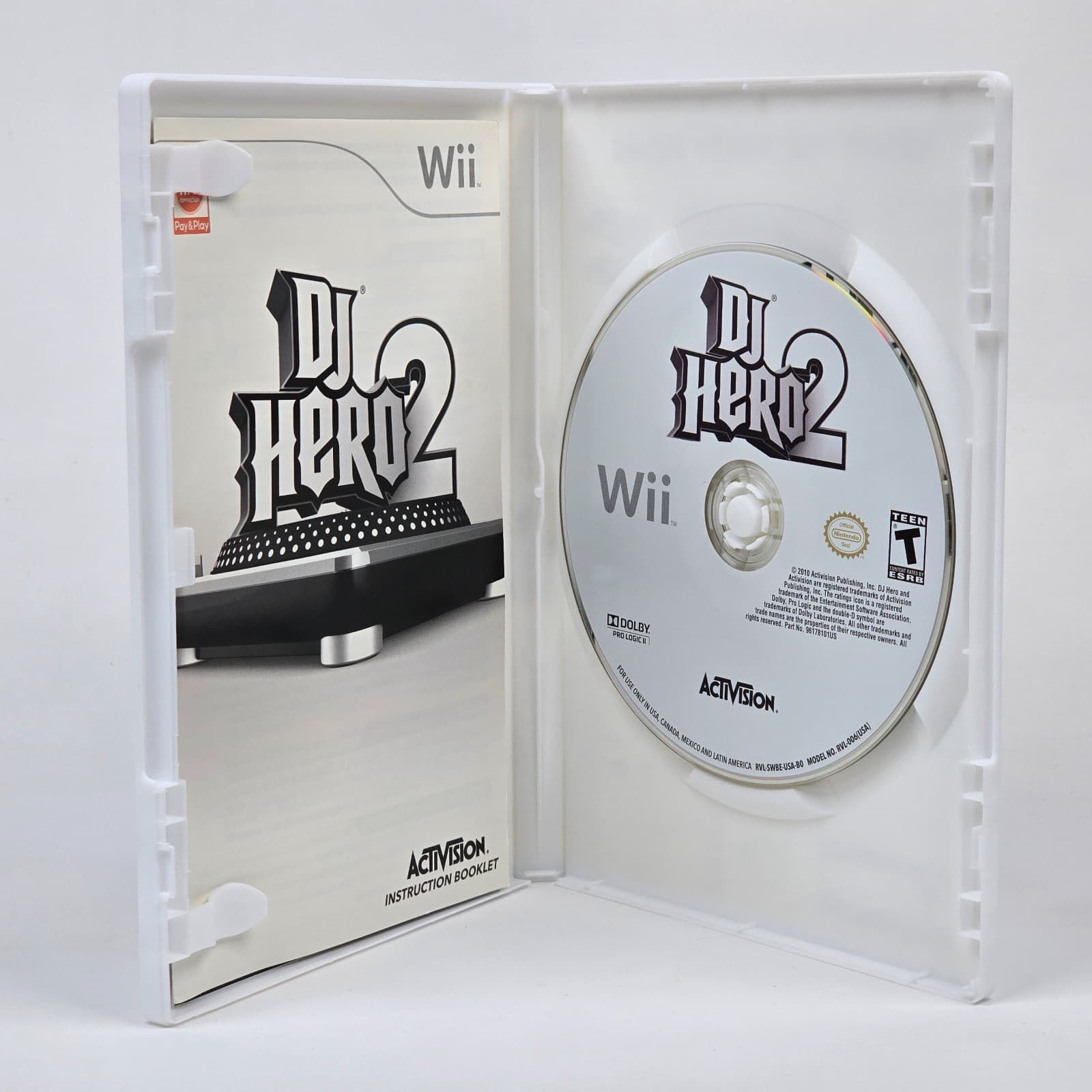 DJ Hero 2 (Nintendo Wii) CIB COMPLETE - Thumbnail 2