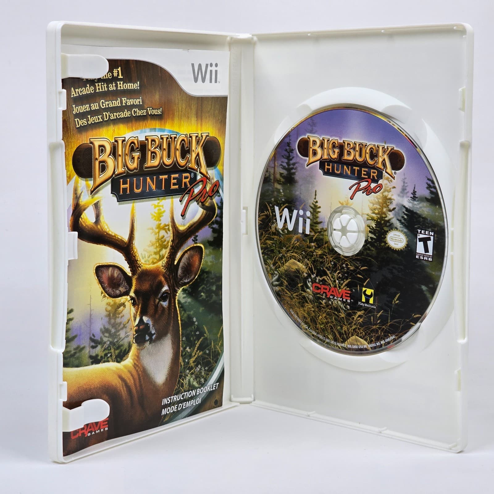 Big Buck Hunter Pro (Nintendo Wii) CIB COMPLETE - Thumbnail 2