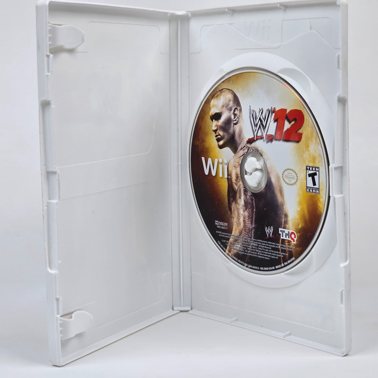 WWE 12 (Nintendo Wii) Case & Disc - Thumbnail 2