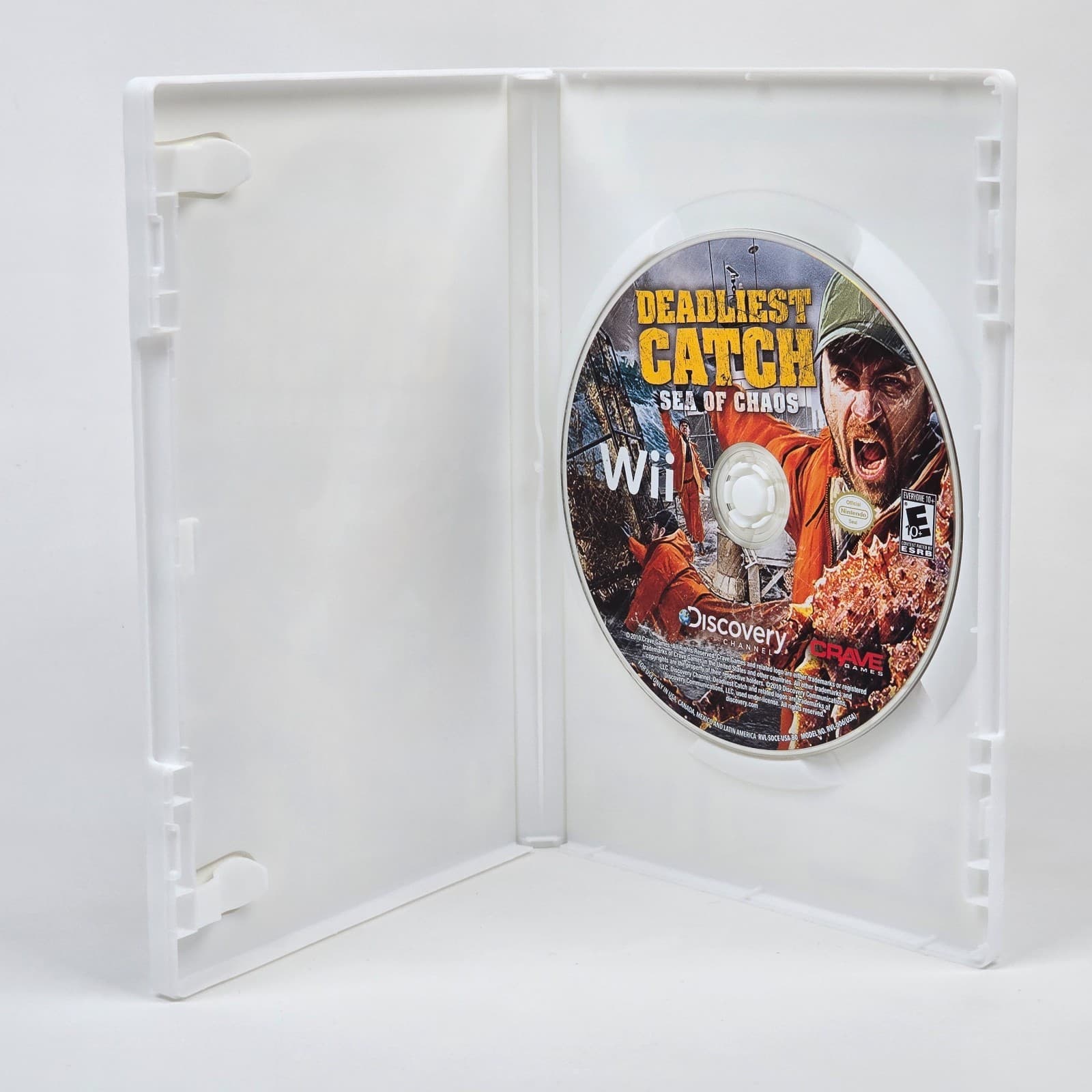 Deadliest Catch: Sea of Chaos (Nintendo Wii) Case & Disc - Thumbnail 2