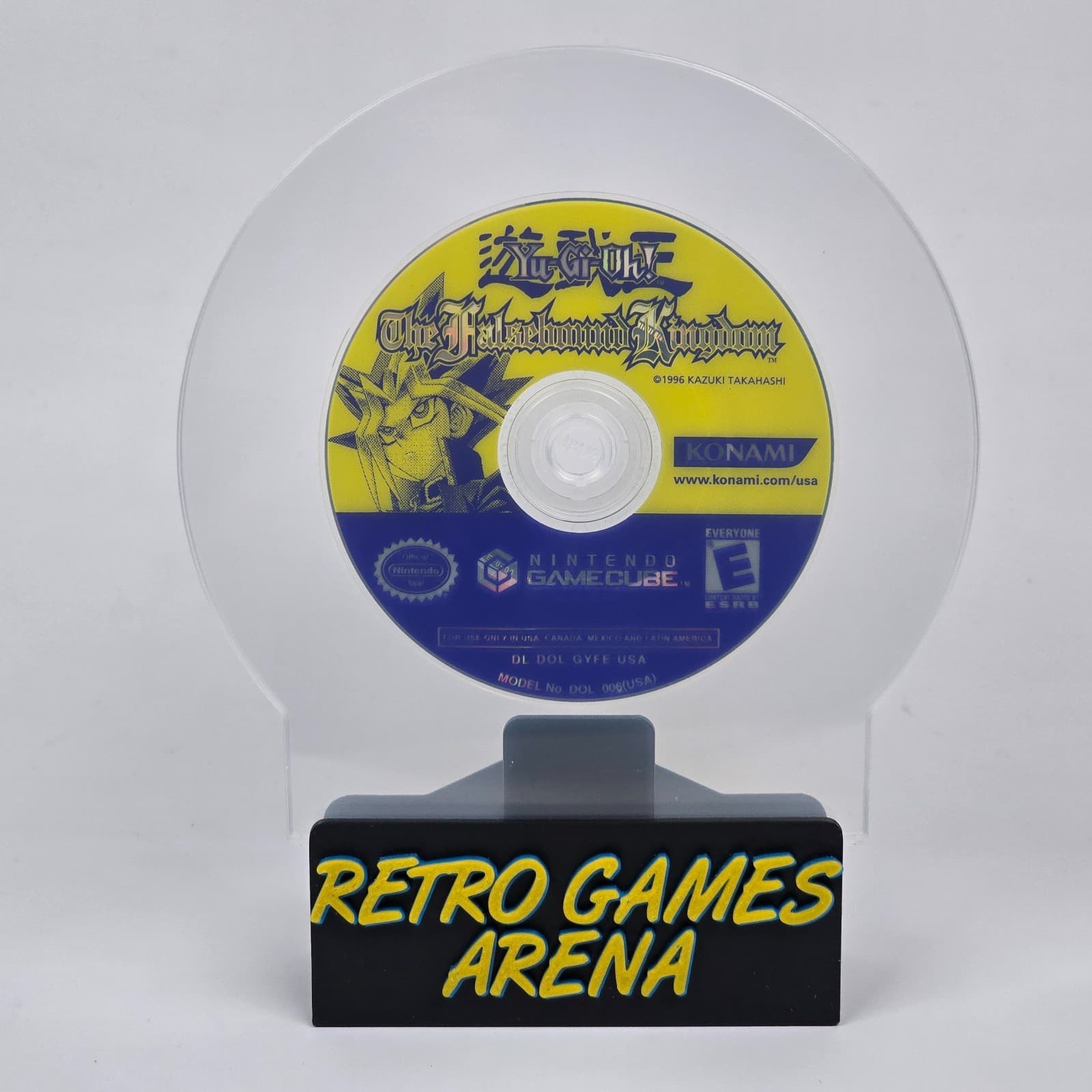 Yu-Gi-Oh! The Falsebound Kingdom (Nintendo GameCube) Black Label Disc