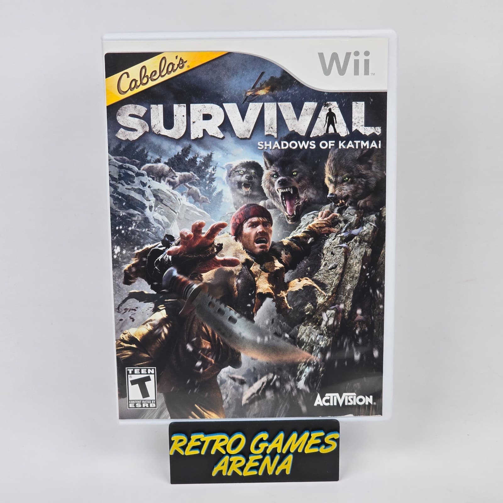 Cabela's Survival: Shadows of Katmai (Nintendo Wii) CIB COMPLETE