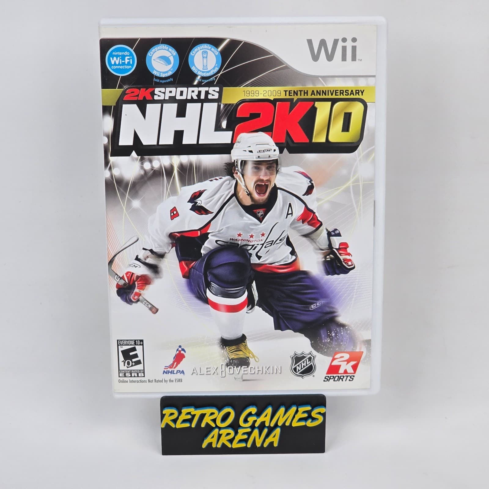 NHL 2K10 (Nintendo Wii) Case & Disc