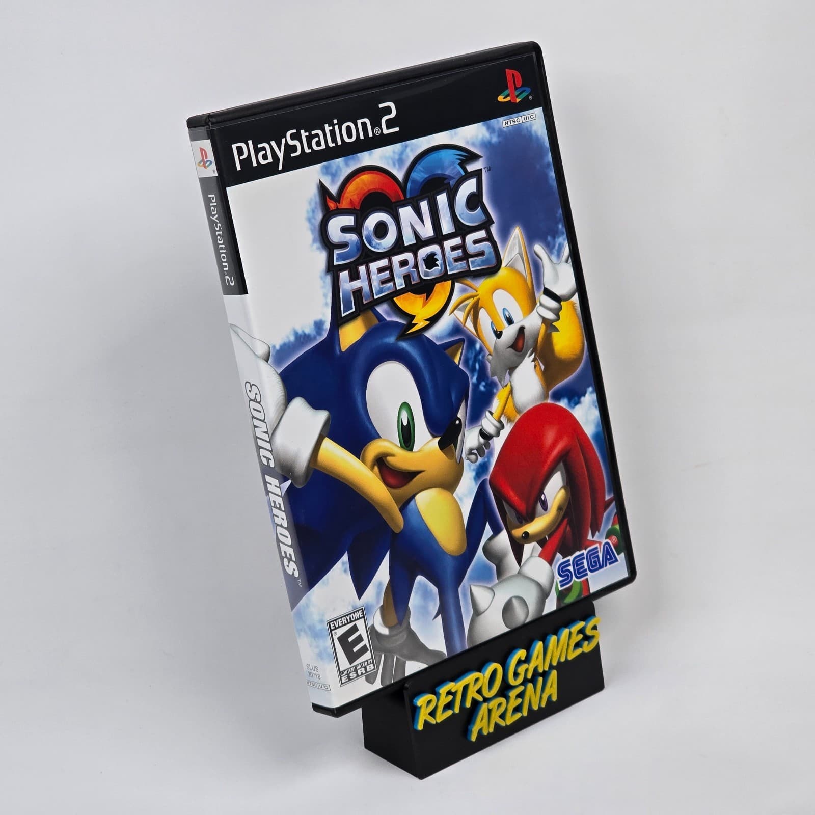 💿REFURBISHED Sonic Heroes (PlayStation 2 PS2) Black Label CIB COMPLETE💿