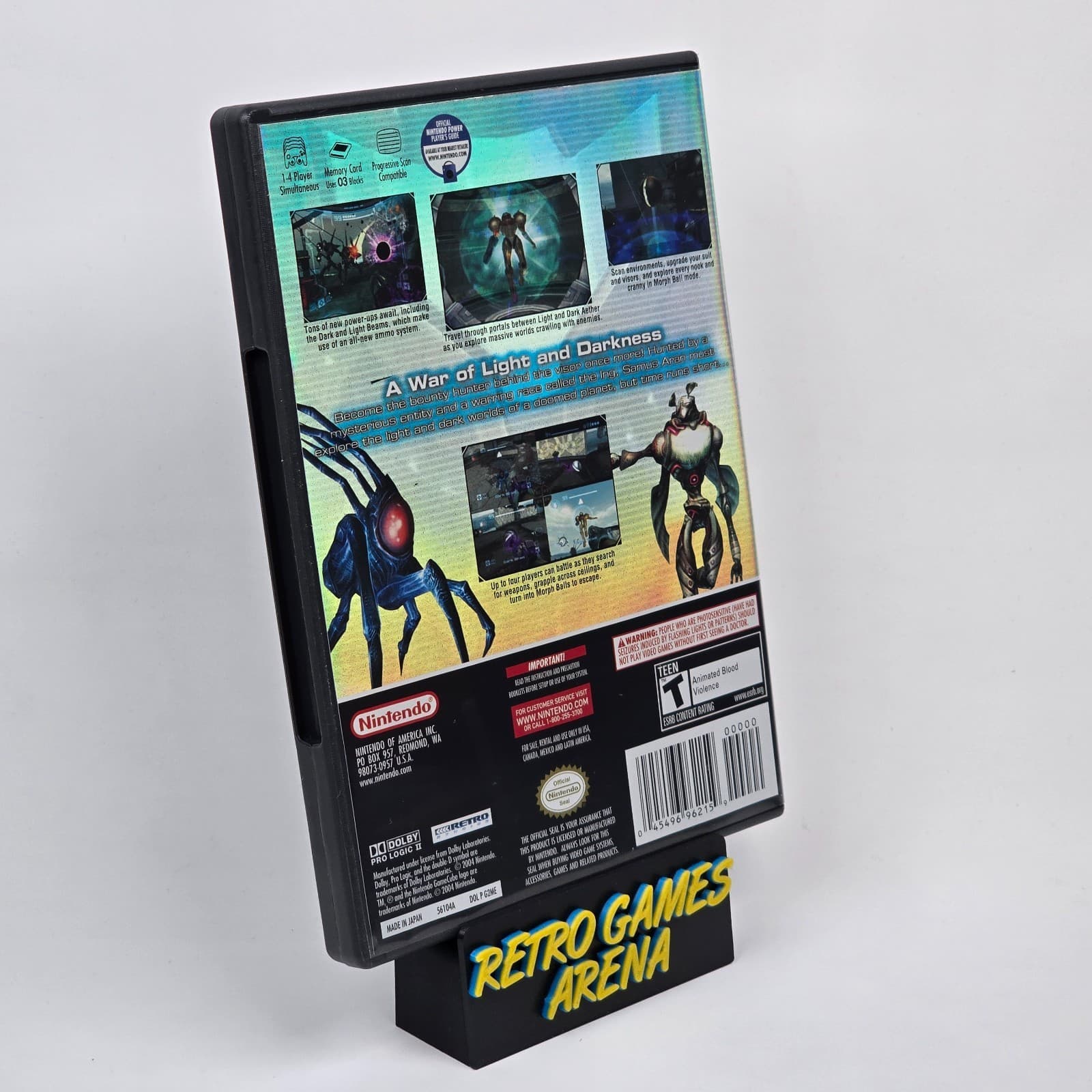 💿REFURBISHED Metroid Prime 2: Echoes (Nintendo GameCube) CIB COMPLETE💿 - Thumbnail 4