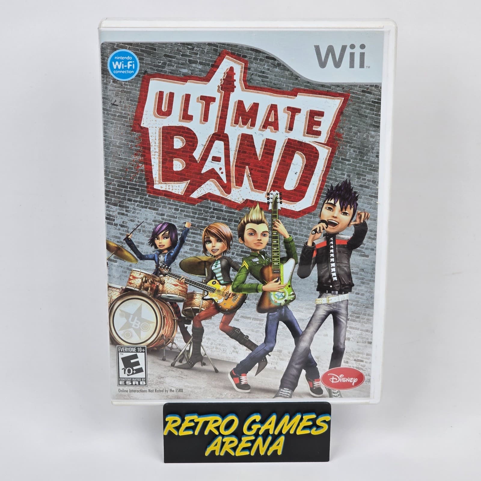 Ultimate Band (Nintendo Wii) Case & Disc