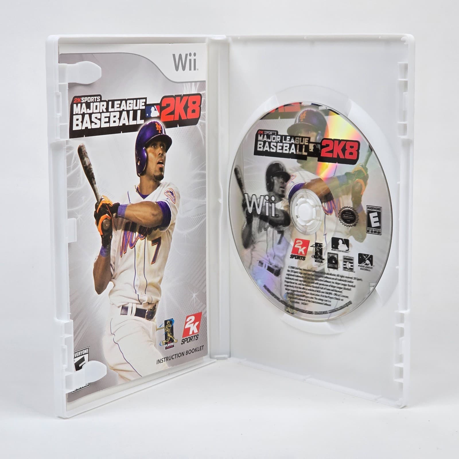 Major League Baseball MLB 2K8 (Nintendo Wii) CIB COMPLETE - Thumbnail 2