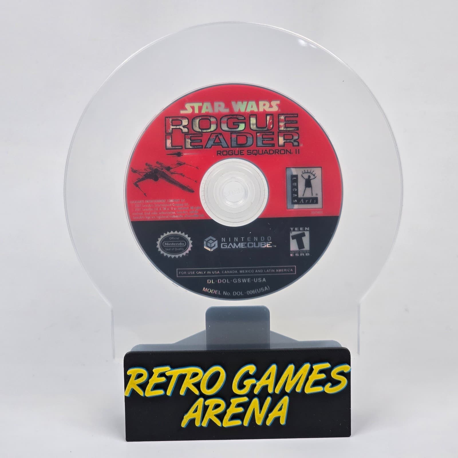 Star Wars Rogue Leader: Rogue Squadron II 2 (Nintendo GameCube) Disc