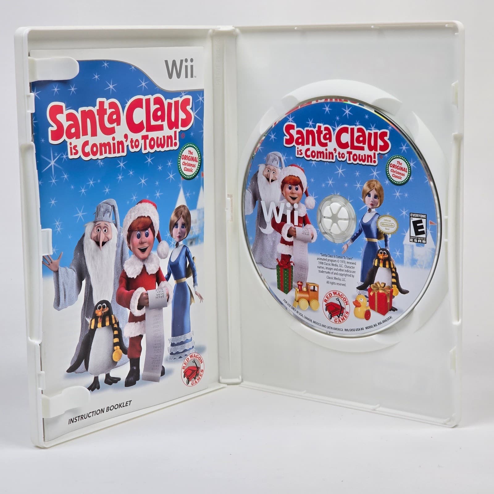 Santa Claus is Comin to Town (Nintendo Wii) CIB COMPLETE - Thumbnail 2