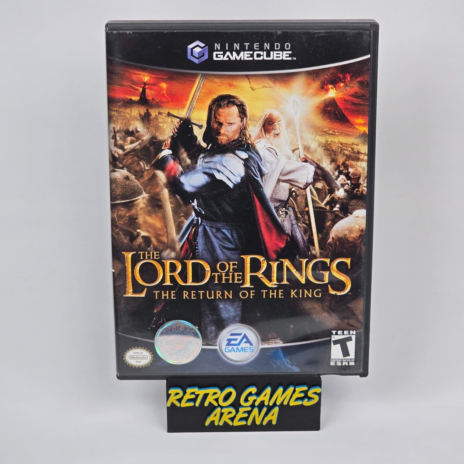 The Lord of the Rings: The Return of the King (Nintendo GameCube) BL Case & Disc