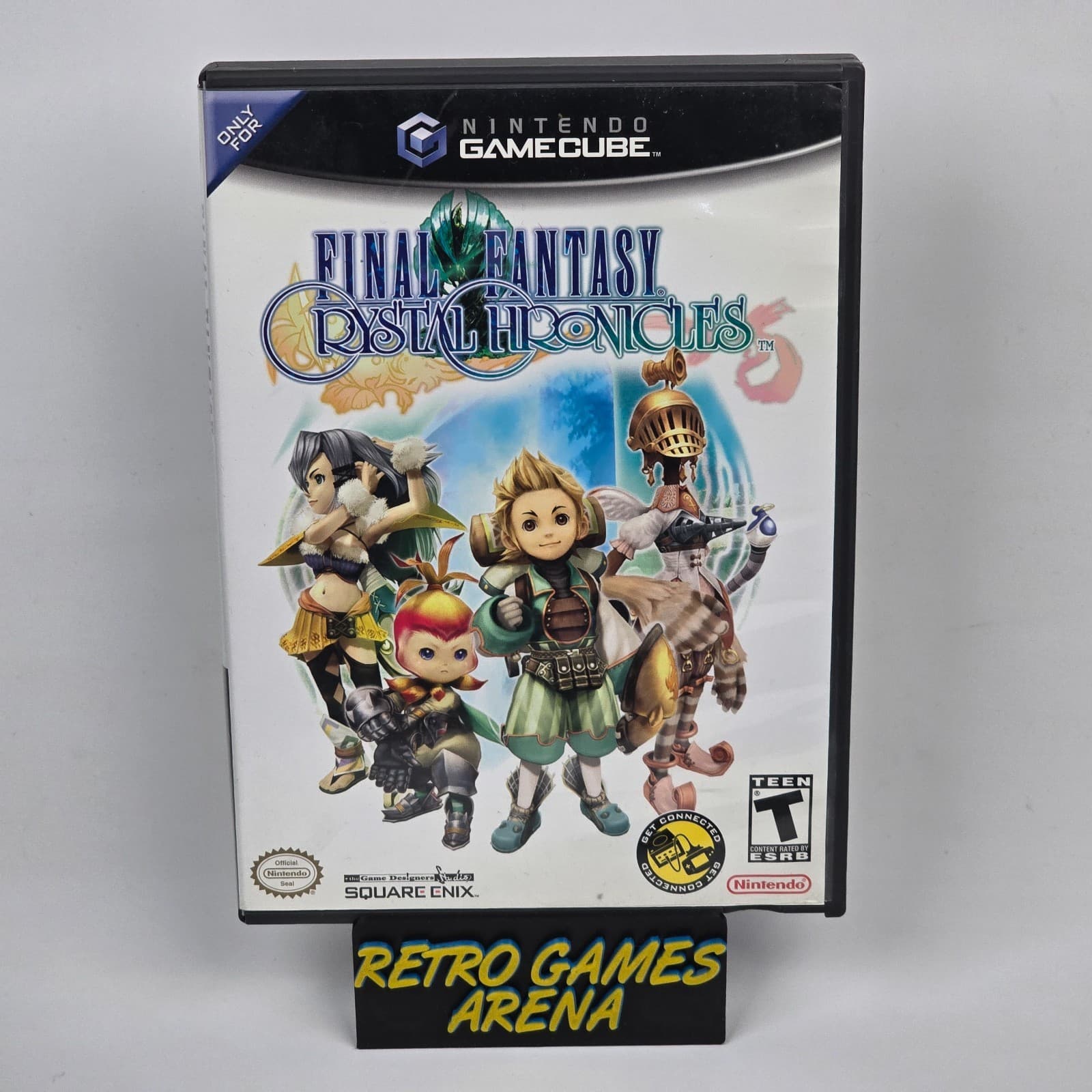 Final Fantasy: Crystal Chronicles (Nintendo GameCube) Case & Disc