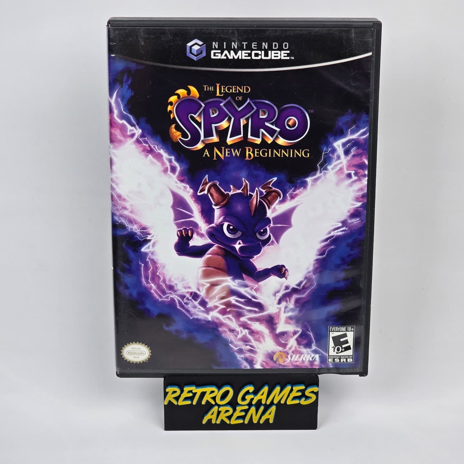 The Legend of Spyro: A New Beginning (Nintendo GameCube) Case & Disc