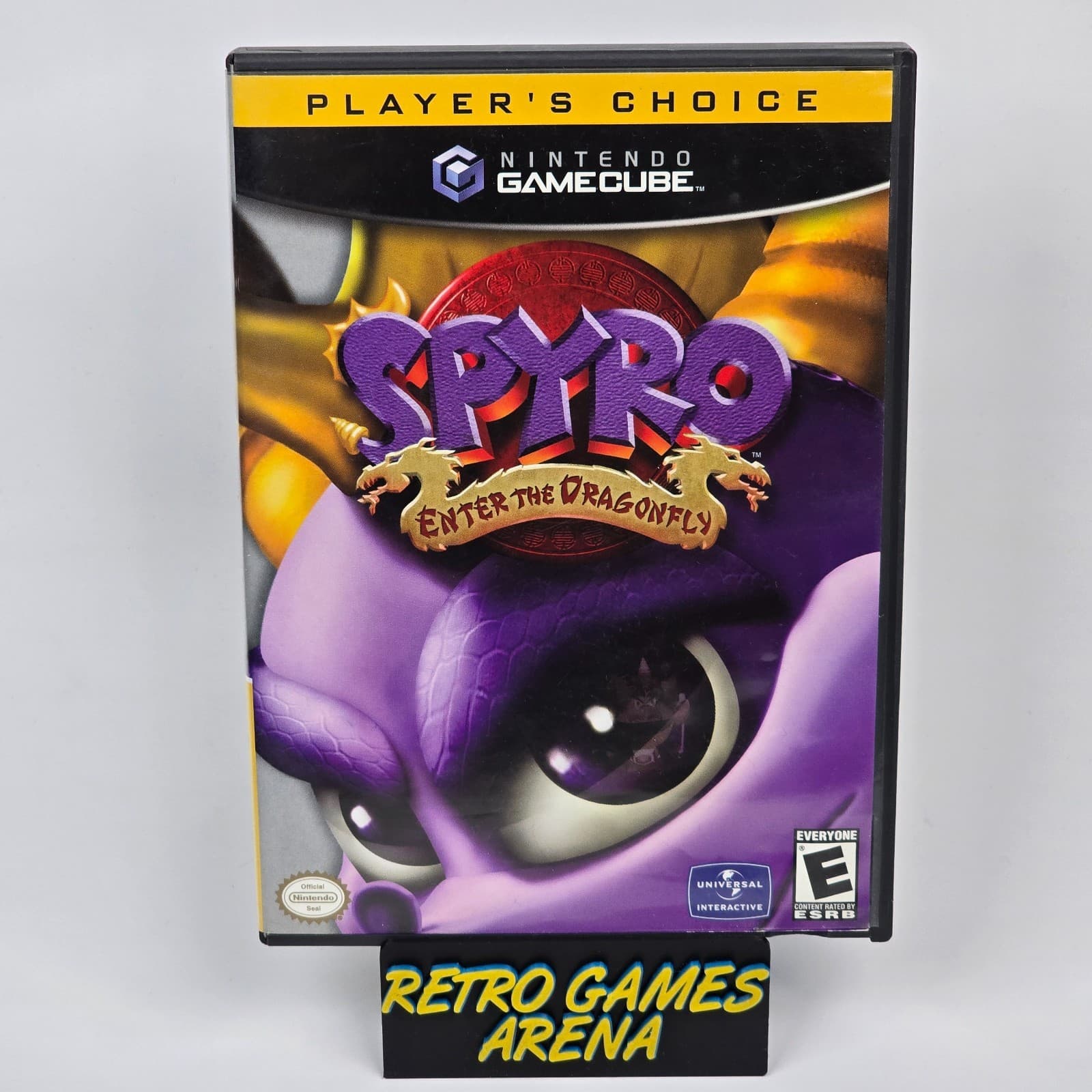 Spyro: Enter the Dragonfly (Nintendo GameCube) Player's Choice Case & Disc