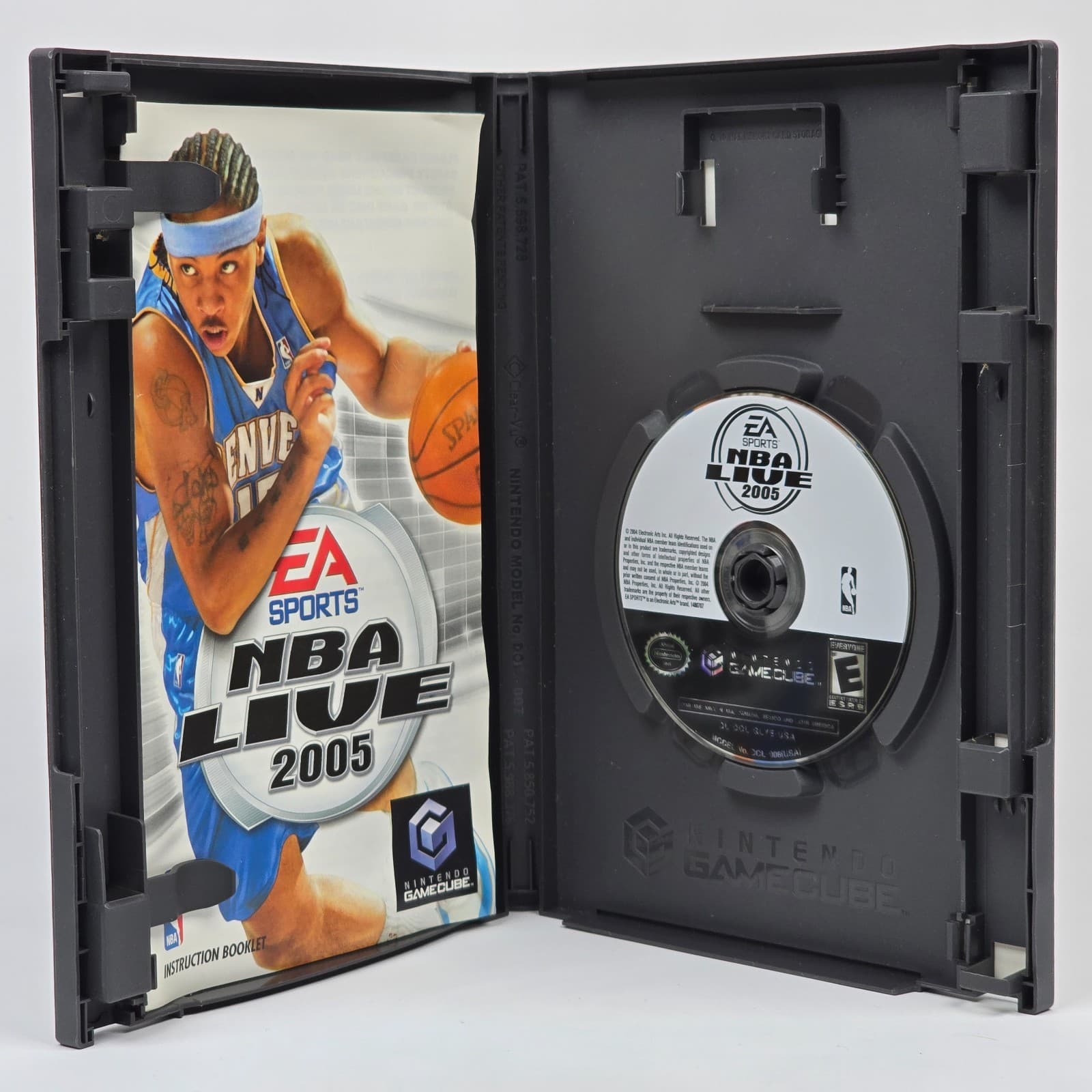 NBA Live 2005 (Nintendo GameCube) CIB COMPLETE - Thumbnail 2