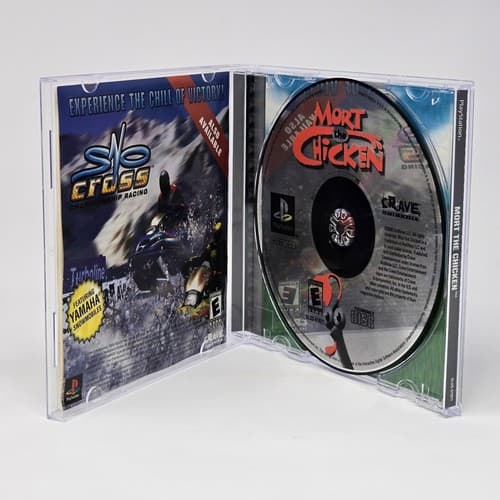 Mort the Chicken (PlayStation 1 PS1) CIB COMPLETE & TESTED - Thumbnail 2