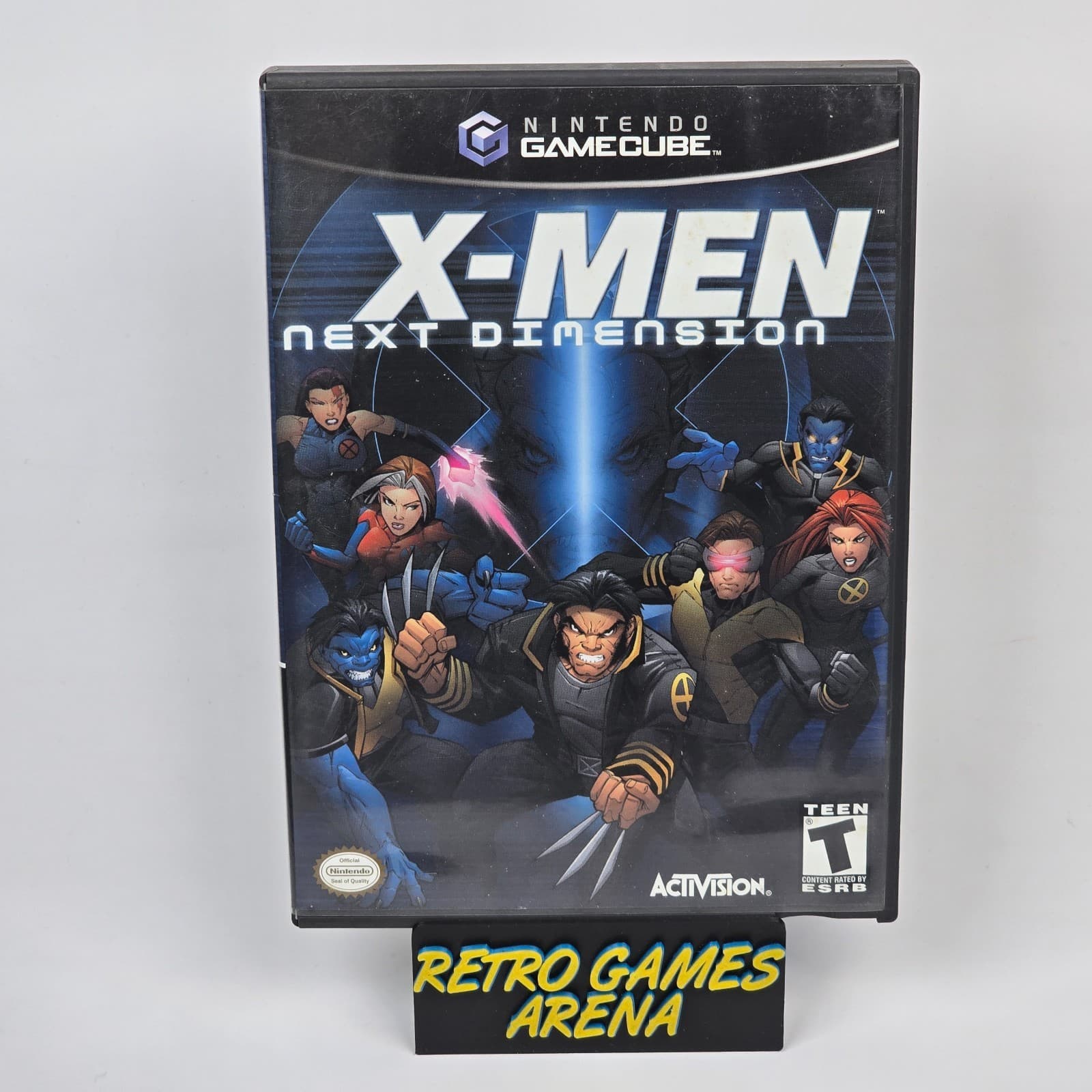 X-Men: Next Dimension (Nintendo GameCube) Case & Disc
