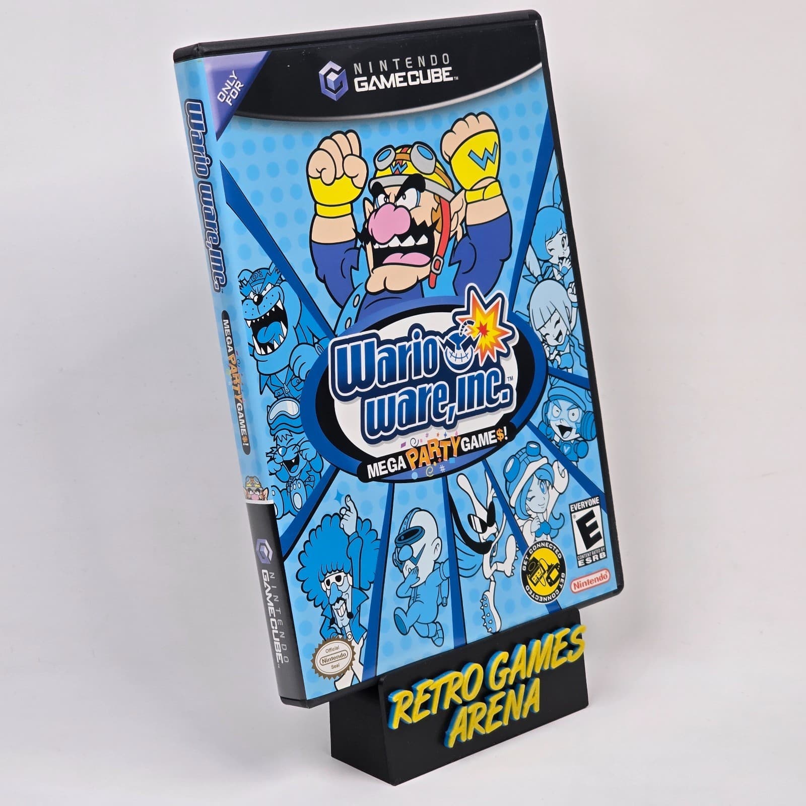 💿REFURBISHED Wario Ware Inc Mega Party Games (Nintendo GameCube) CIB COMPLETE💿