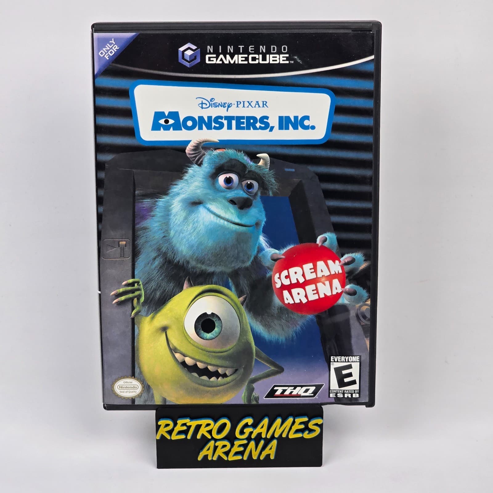 Monsters Inc: Scream Arena (Nintendo GameCube) CIB COMPLETE