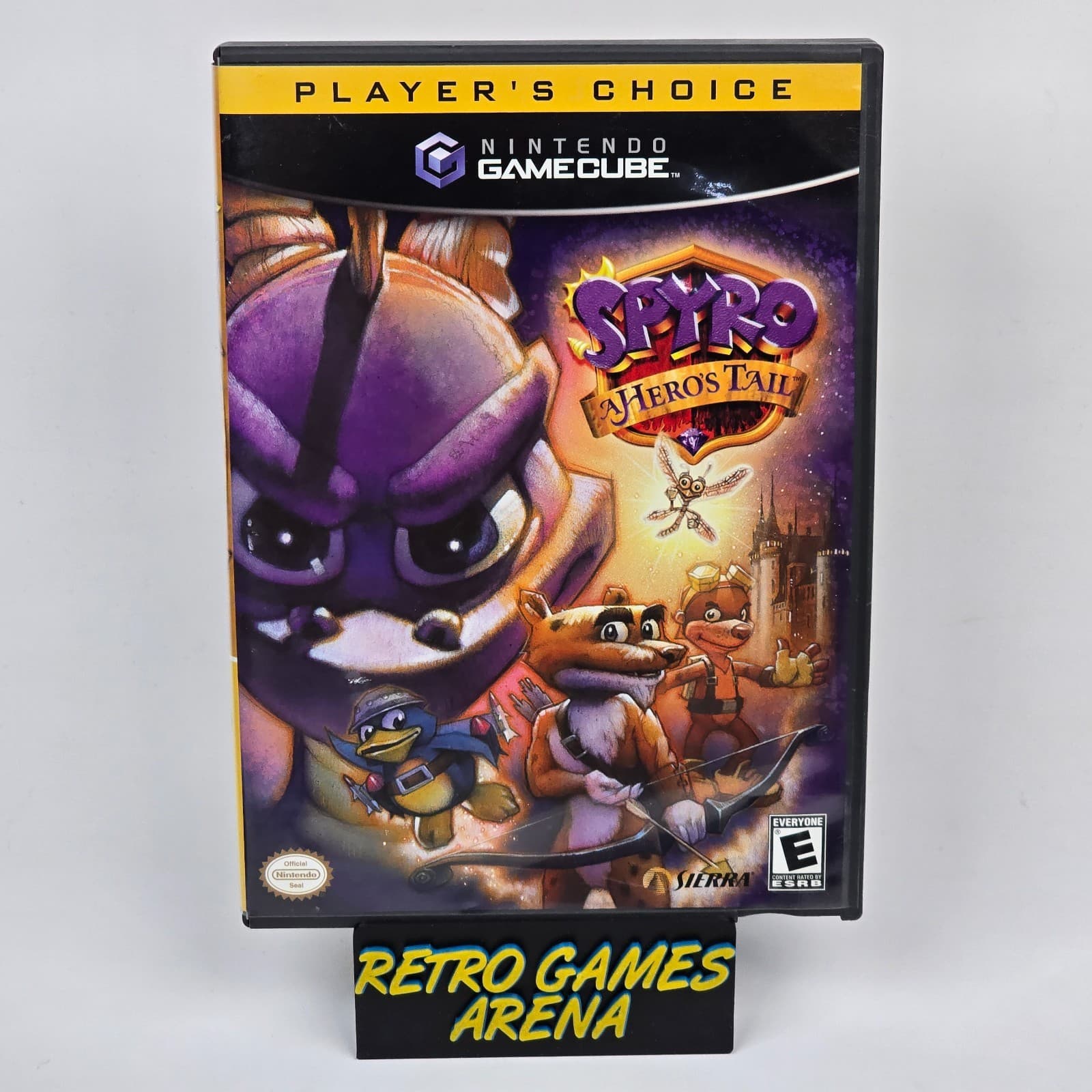 Spyro: A Hero's Tail (Nintendo GameCube) Player's Choice CIB COMPLETE
