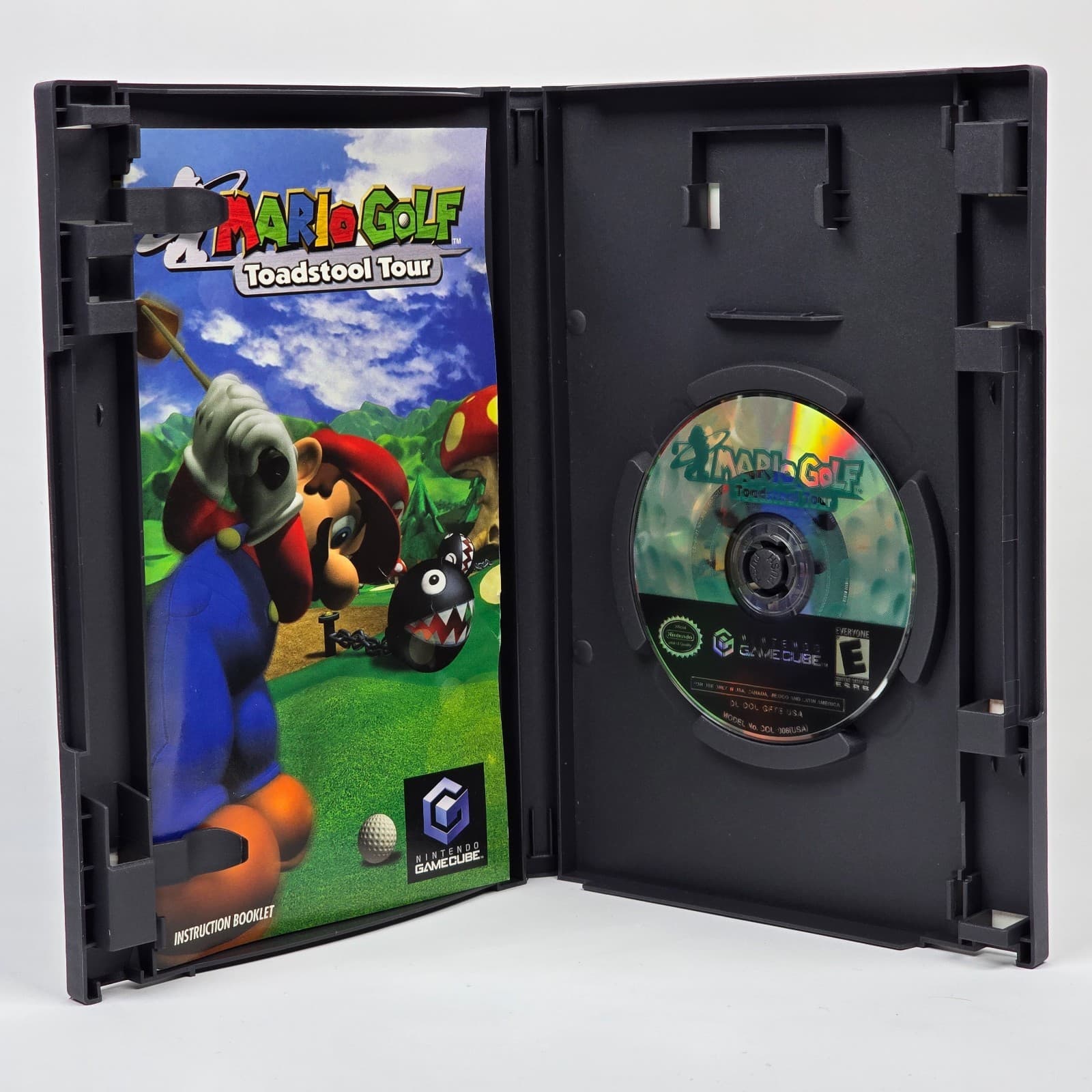 Mario Golf: Toadstool Tour (Nintendo GameCube) Black Label CIB COMPLETE - Thumbnail 2
