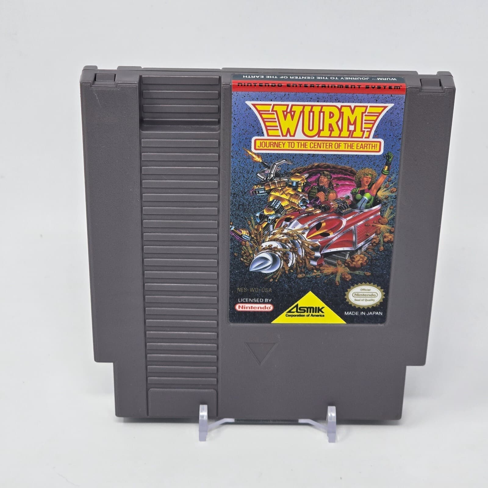 Wurm: Journey to the Center of the Earth (Nintendo NES) CLEANED & TESTED
