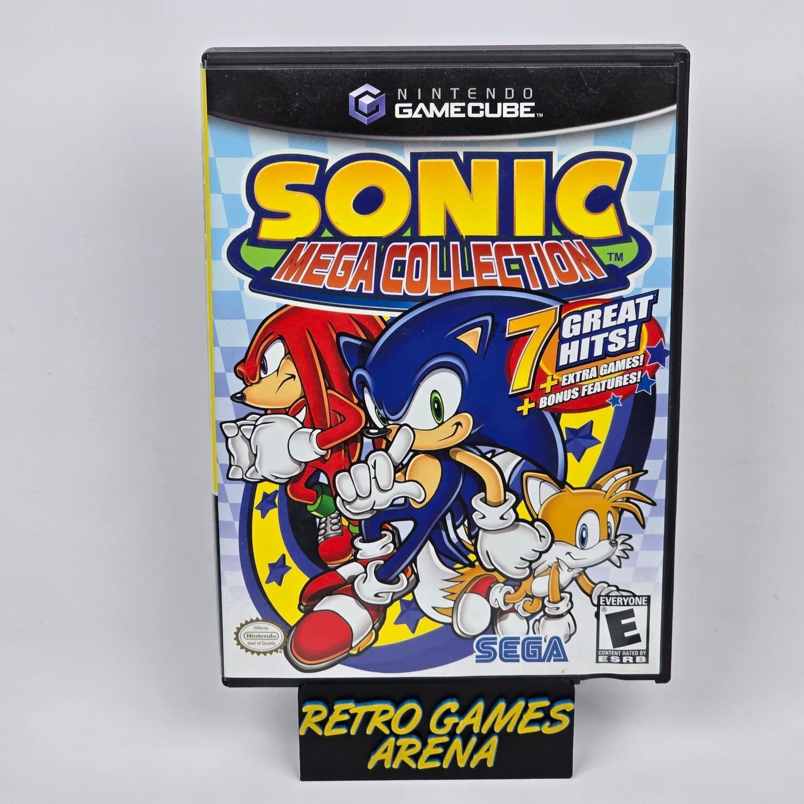 Sonic: Mega Collection (Nintendo GameCube) Black Label CIB COMPLETE