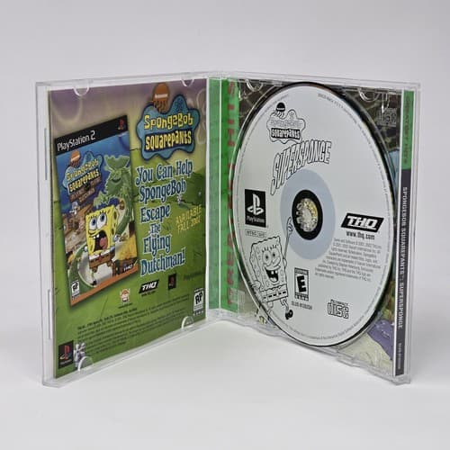SpongeBob SquarePants SuperSponge (PlayStation 1 PS1) Greatest Hits CIB & TESTED - Thumbnail 2